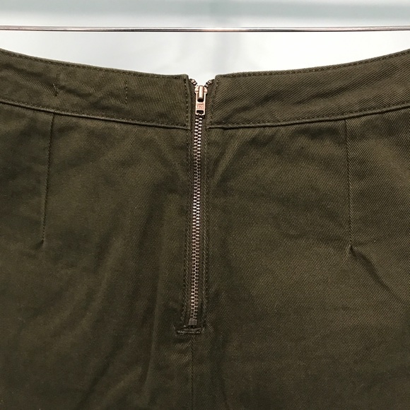 Urban Outfitters BDG Army Green Mini Skirt Size M - Picture 5 of 7